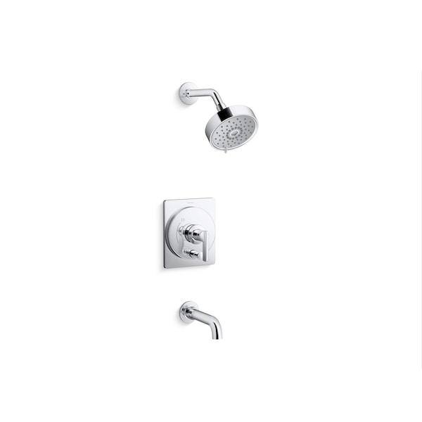 Rite-Temp Bath And Shower Trim Kit 1.75 GPM in Polished Chrome